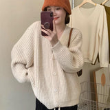 fall outfits women Autumn and Winter Small Wear Creamy-white Lazy Style Sweater Wide Leg Pants High-Grade Three-Piece Suit