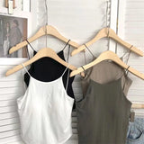 Sexy Camisole Women Underwear Wire-Free Tank Crop Top Tee Seamless Lingerie Bralette Beauty Back Wireless Tube Tops Sports Camis LANFUBEISI