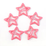 10Pcs BB Hair Clips Silver Star Y2K  Women Grils Cute Metal Star Hair Clips Side Barrettes Hair Grip Hair Accessories Headwear LANFUBEISI