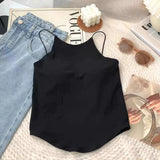 Sexy Camisole Women Underwear Wire-Free Tank Crop Top Tee Seamless Lingerie Bralette Beauty Back Wireless Tube Tops Sports Camis LANFUBEISI