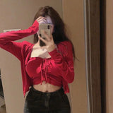 Summer Slim Fit Open Back Sexy Chest Cushion Strap Women Crop Tops Sexy Solid Color Camisole Women Clothing LANFUBEISI