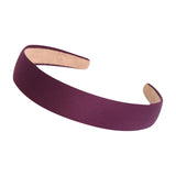 Satin Covered Headband Plain Hair Band Non-slip Ribbon Hairband for Women Girls DIY Hair Accessories Band Tiara LANFUBEISI