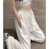LANFUBEISI Oversize Sweatpants For Women High Waist Sports Pants Fashion Casual Baggy Pants Female Joggers Streetwear Harajuku Trousers LANFUBEISI