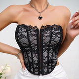 Sexy Club Crop Top Women Corset Ropa Camiseta Mujer Blusas Ladies Tank Tops Summer Cropped Shirt Woman Clothing Shaper Camis LANFUBEISI