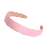 Satin Covered Headband Plain Hair Band Non-slip Ribbon Hairband for Women Girls DIY Hair Accessories Band Tiara LANFUBEISI