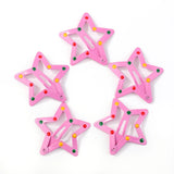 10Pcs BB Hair Clips Silver Star Y2K  Women Grils Cute Metal Star Hair Clips Side Barrettes Hair Grip Hair Accessories Headwear LANFUBEISI