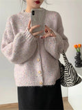 Winter Women Sweater Knitted Cardigan Oversize Girls Sweater Woman Cashmere Pullover Tops Long Sleeve Maxi Vintage Y2k Thick LANFUBEISI