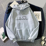 Women's Y2k Casual Hoodies Autumn Winter New Tricolor Colorblock Letter Print Round Neck Long Sleeve Femininas Pullover Sweater LANFUBEISI