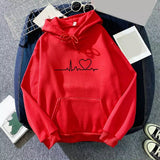 Women's Y2k Casual Hoodies Autumn Winter New Tricolor Colorblock Letter Print Round Neck Long Sleeve Femininas Pullover Sweater LANFUBEISI