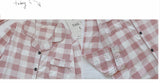 LANFUBEISI 2022 Women Pajamas Sets with Pants Long Sleeve Turn-down Collar with Pocket Pyjama Cute Cartoon Button Top+Pants Pijama LANFUBEISI