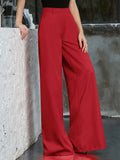 LANFUBEISI  Wide Leg Women's Pants High Waist Straight Pants For Women 2022 New Spring Autumn Office Lady Loose Casual Trouser Female LANFUBEISI