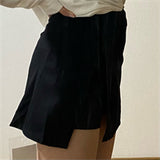 LANFUBEISI 4 Colors Skirt Women Summer Short Skirts Mini High Waist Girl Solid Vintage Skrits Pleated Sexy A Line S-Xl  Harajuku Skirt Y2k LANFUBEISI