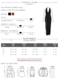 LANFUBEISI Fashion Sexy Low Chest V Neck Split Long Dress For Women New Y2K Streetwear Solid Party Maxi Dresses Female LANFUBEISI