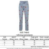 Waatfaak Blue Denim Skinny Jeans Woman High Waist Pocket Star Patchwork Jeans Vintage Y2K 90S Aesthetic Cargo Pants Straigh Leg Lanfubeisi
