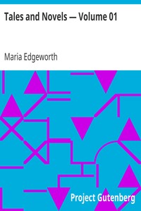 Tales and Novels — Volume 01: Moral Tales book cover